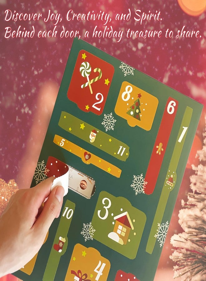 PWYSHXDF Makeup Advent Calendar 2025, 12 Days Christmas Makeup Gift Set for Women & Teens, Makeup Set Christmas Countdown Calendar, Make up Set for Girls, Holiday Surprise Make Up Kit for Women Full Kit - Image 4